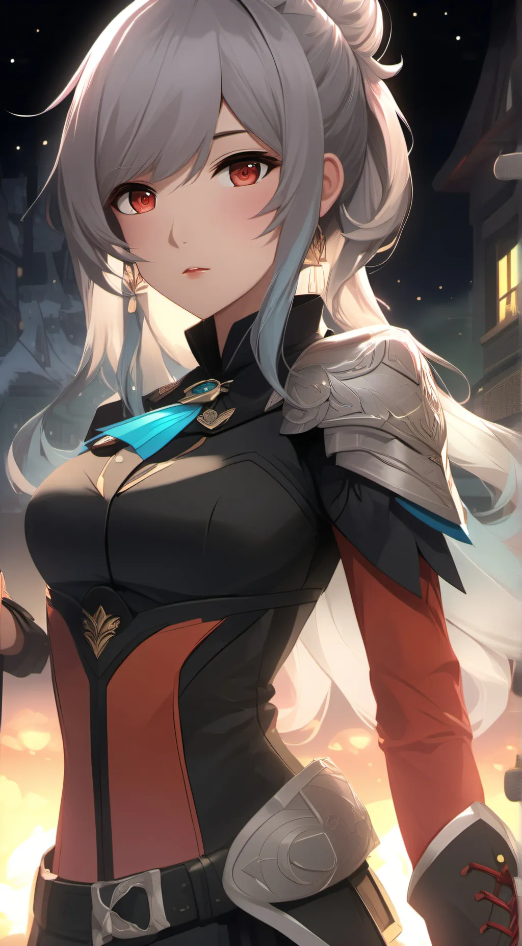 ai character: Sarah  background