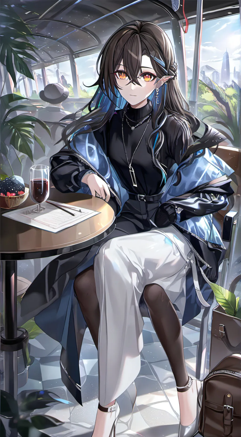 ai character: helloimel boy background