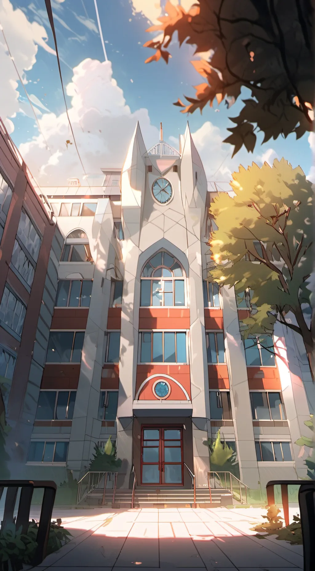 ai character: High School background