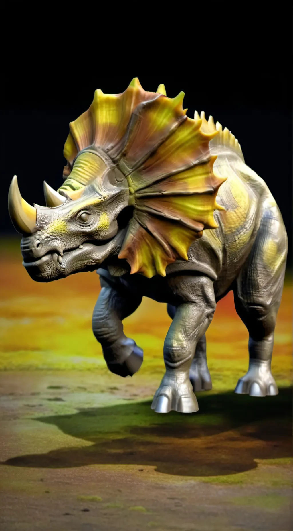 ai character: chasmosaurus background