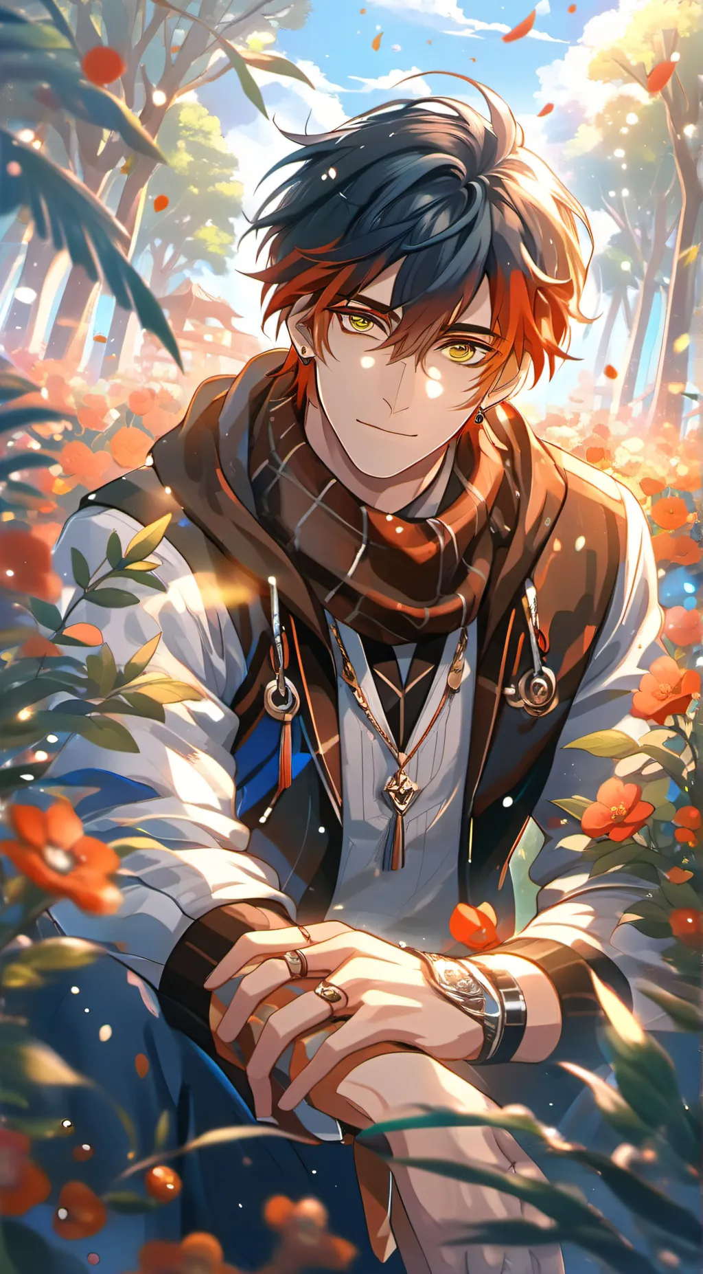 ai character: Hottie background