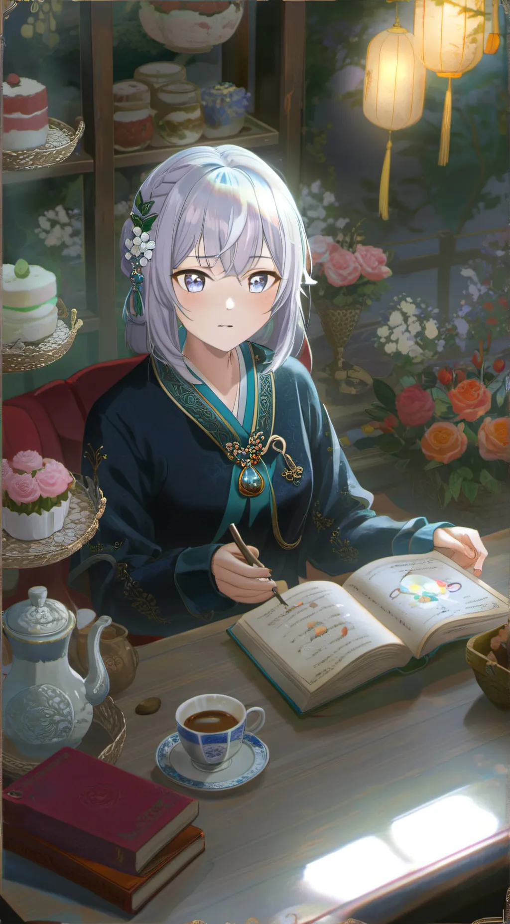 ai character: Bella background