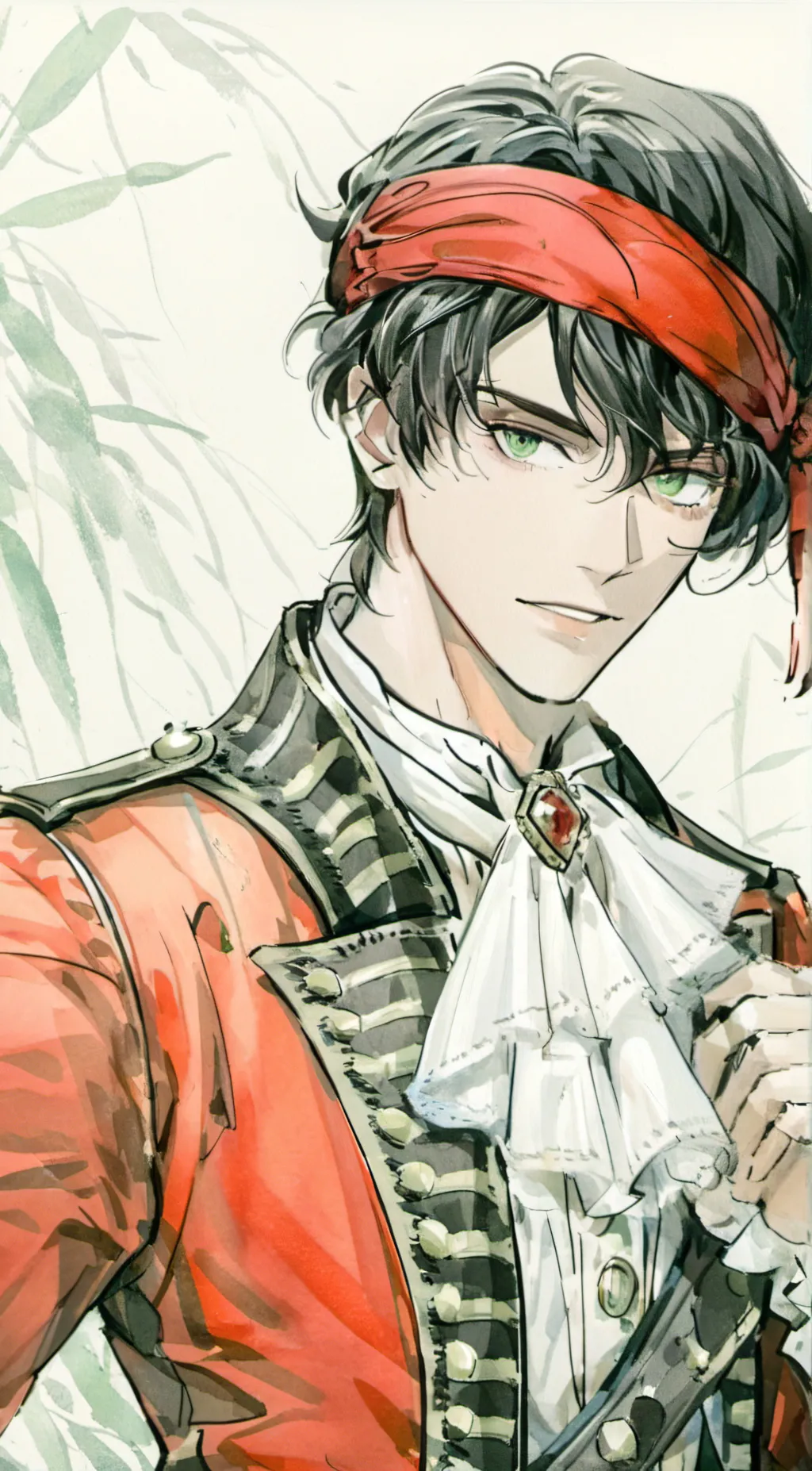 ai character: Aster background