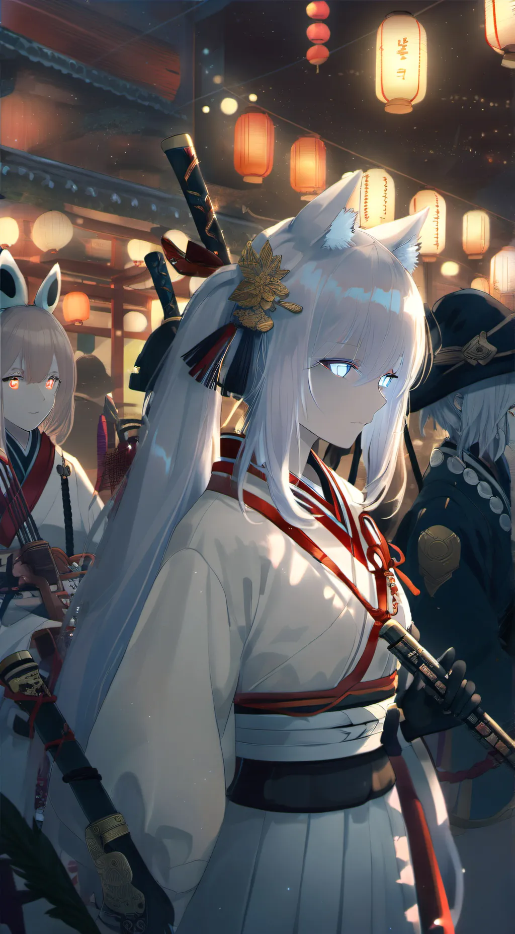 ai character: Mira background