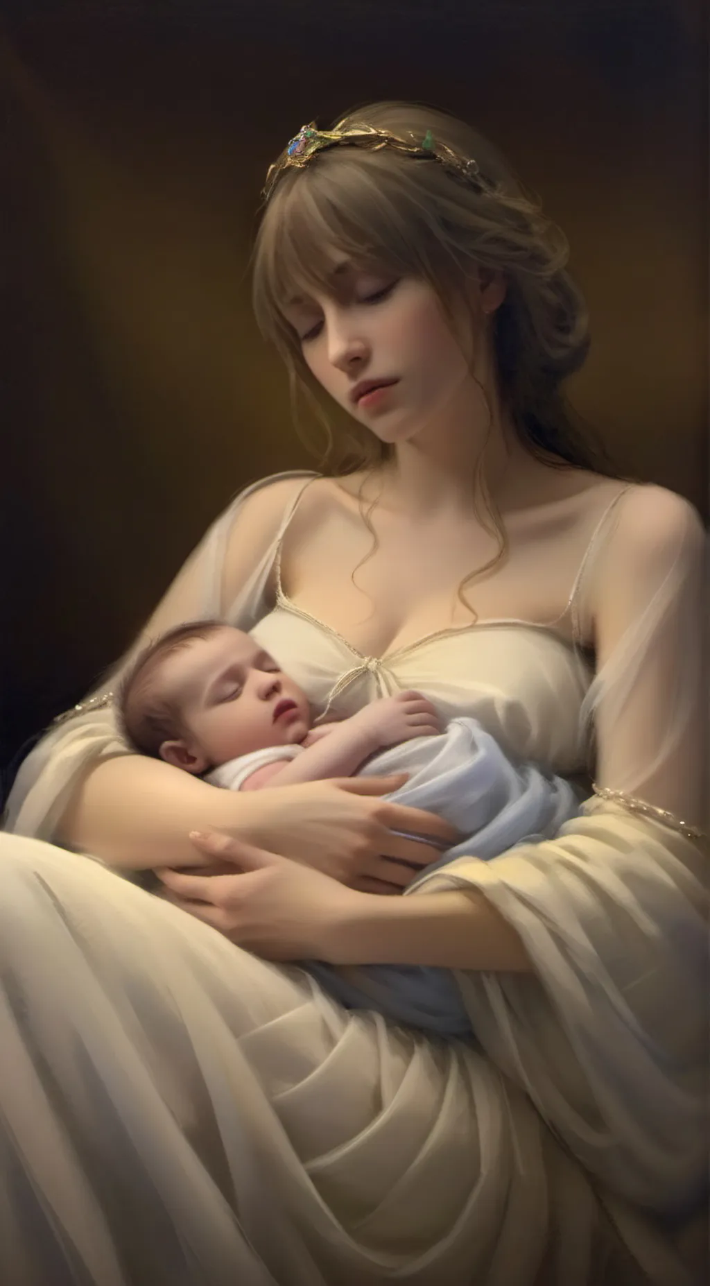 ai character: Sophiea  background