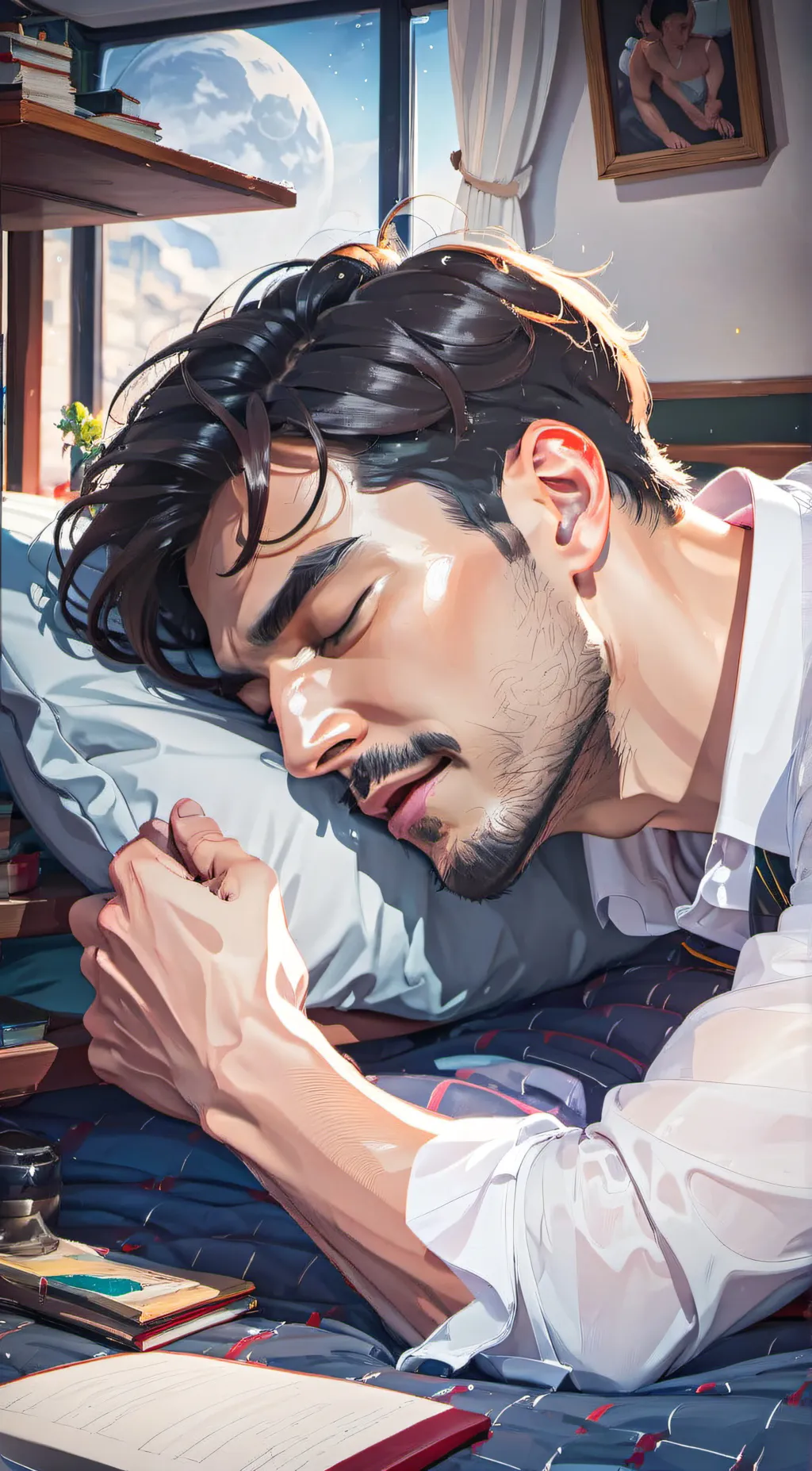 ai character: Luke background