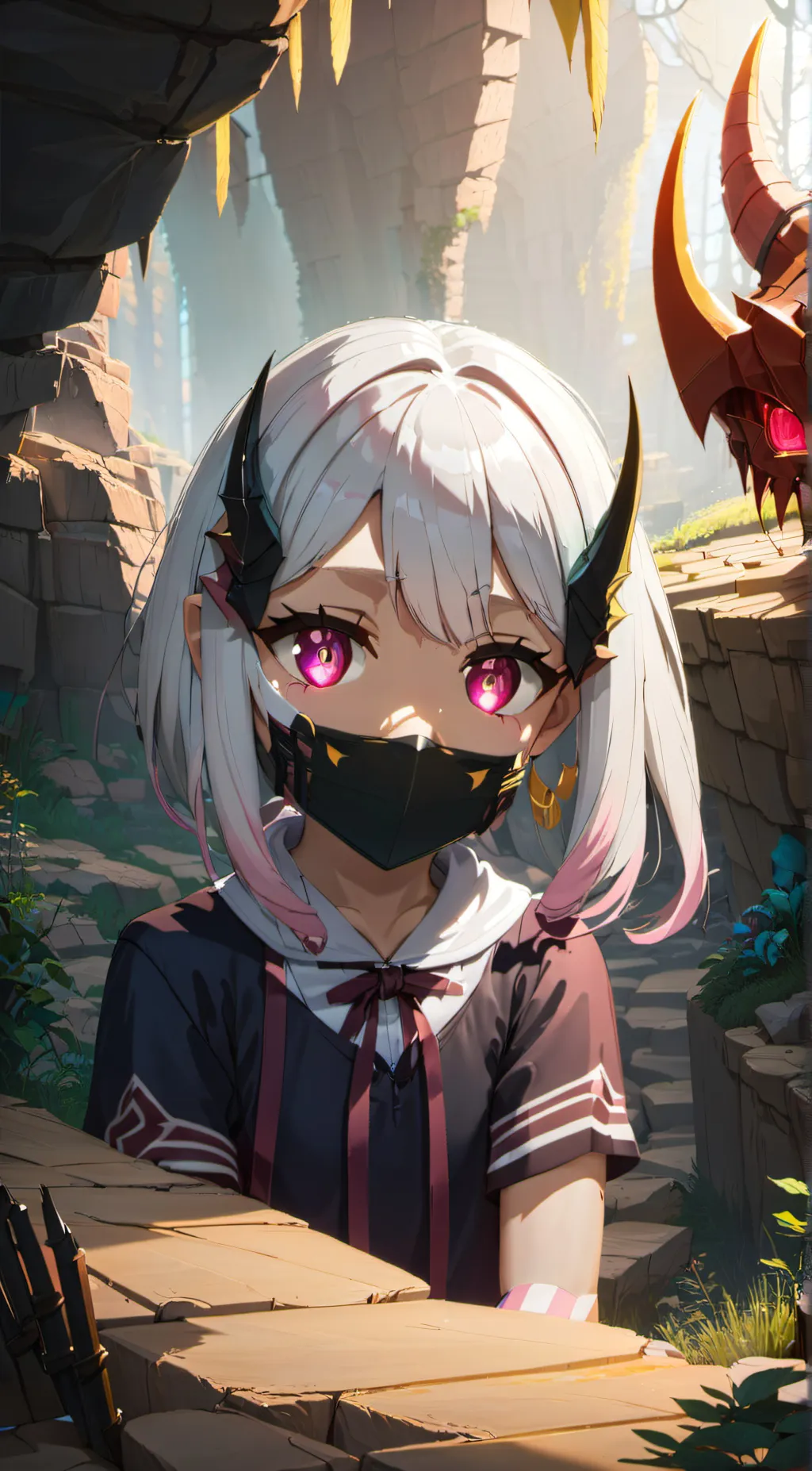 ai character: Ariel background