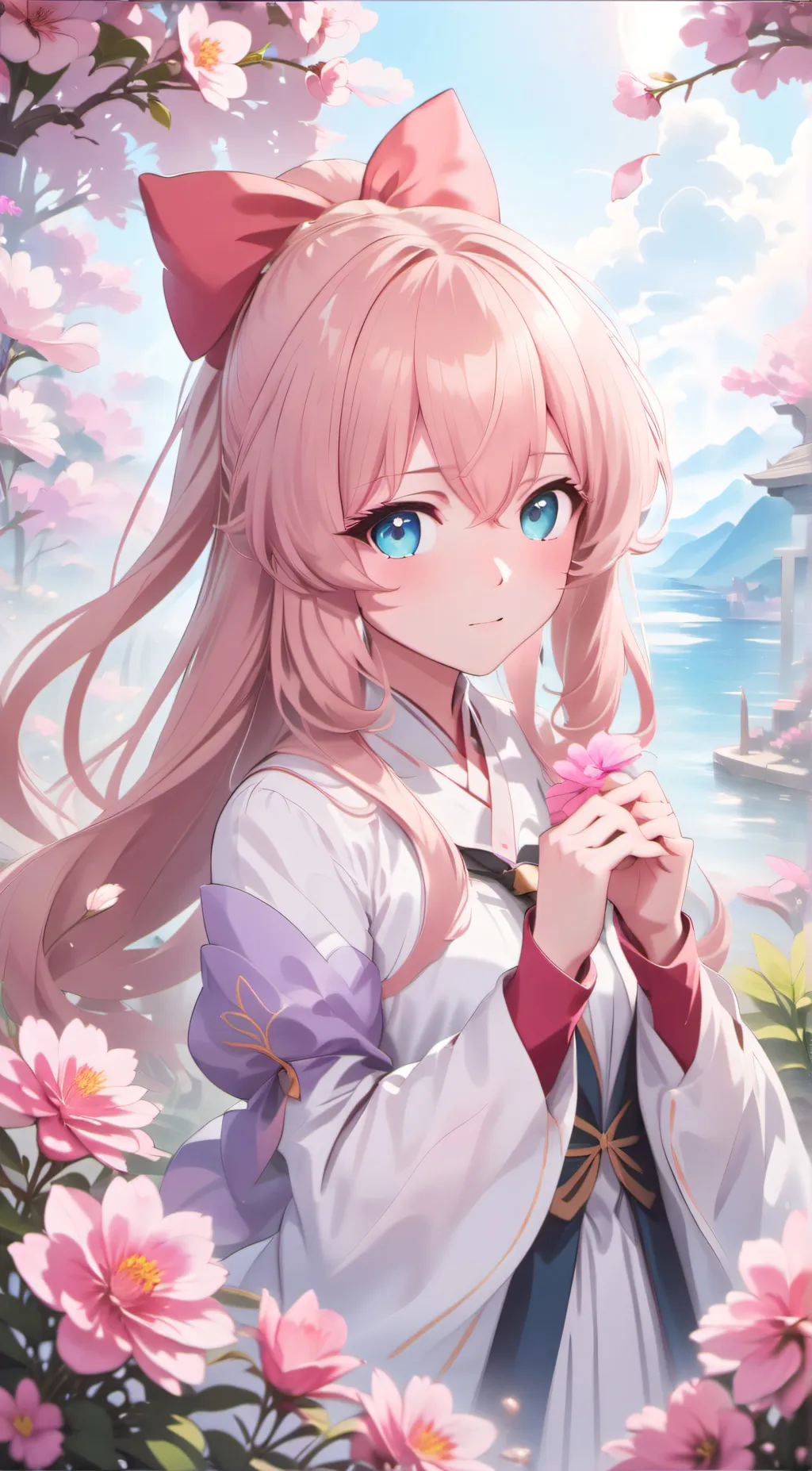 ai character: Lily background