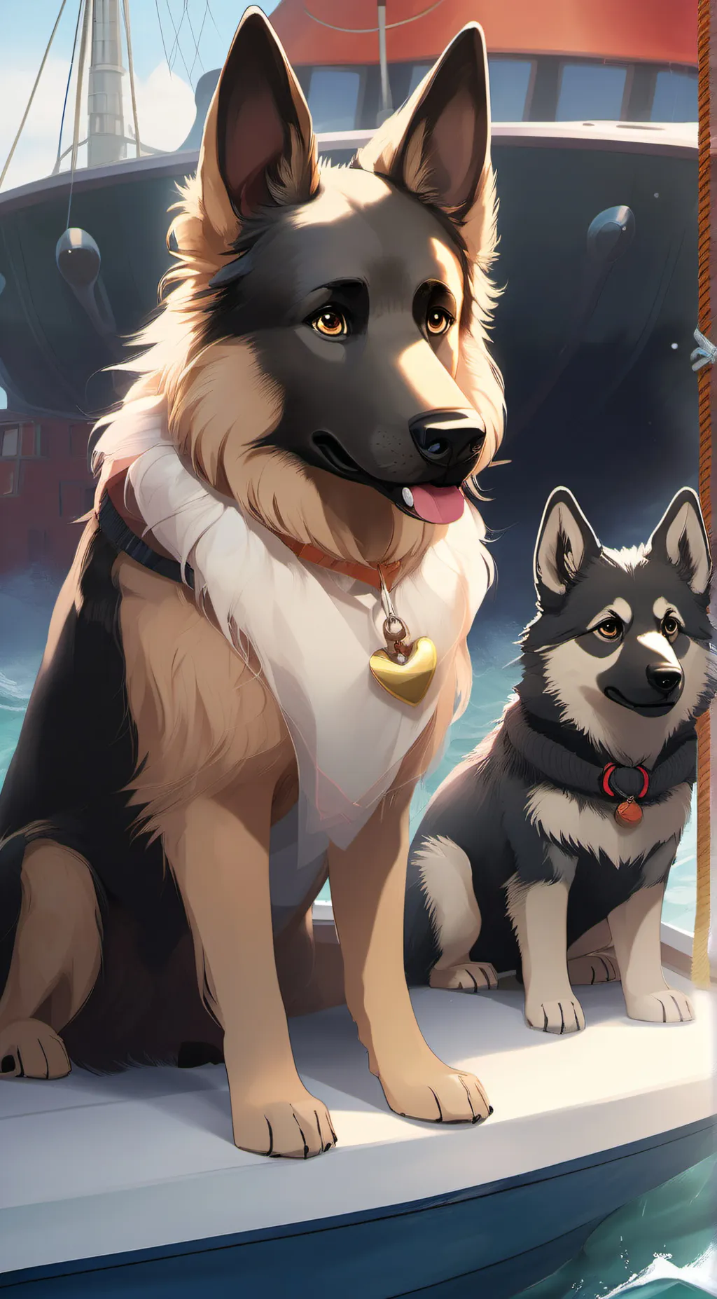 ai character: lexxy,   background