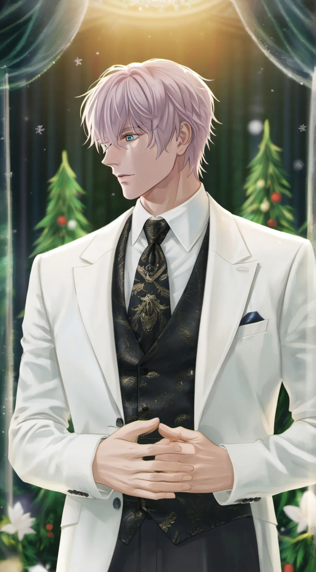 ai character: rojo background