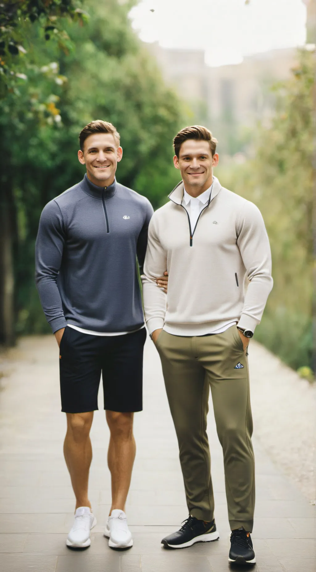 ai character: Drew and Scott background