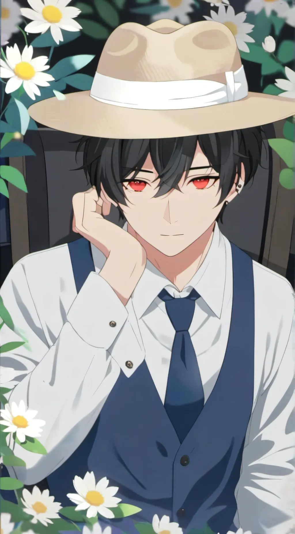 ai character: Zaki background