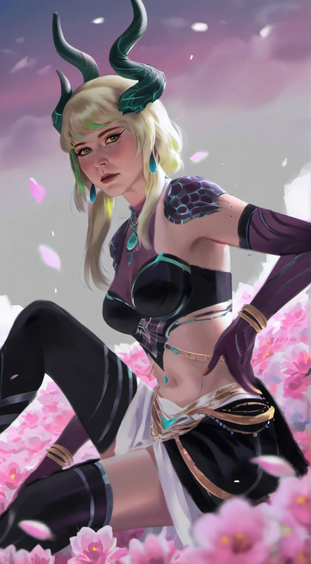 ai character: Brittany  background