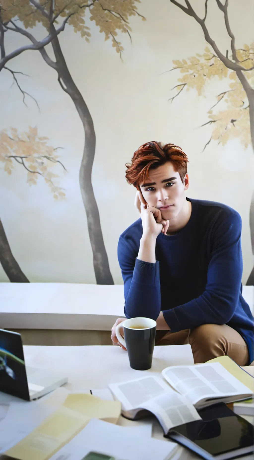 ai character: Archie andrews  background