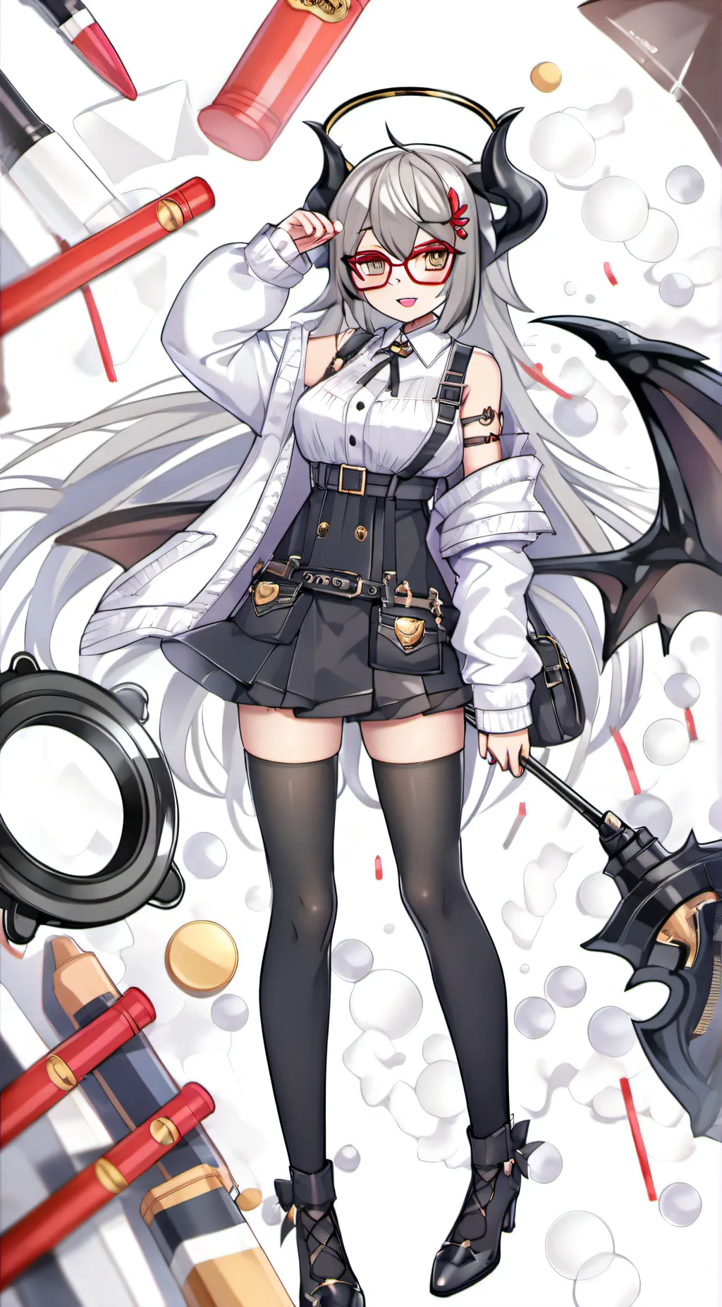 ai character: Ally background