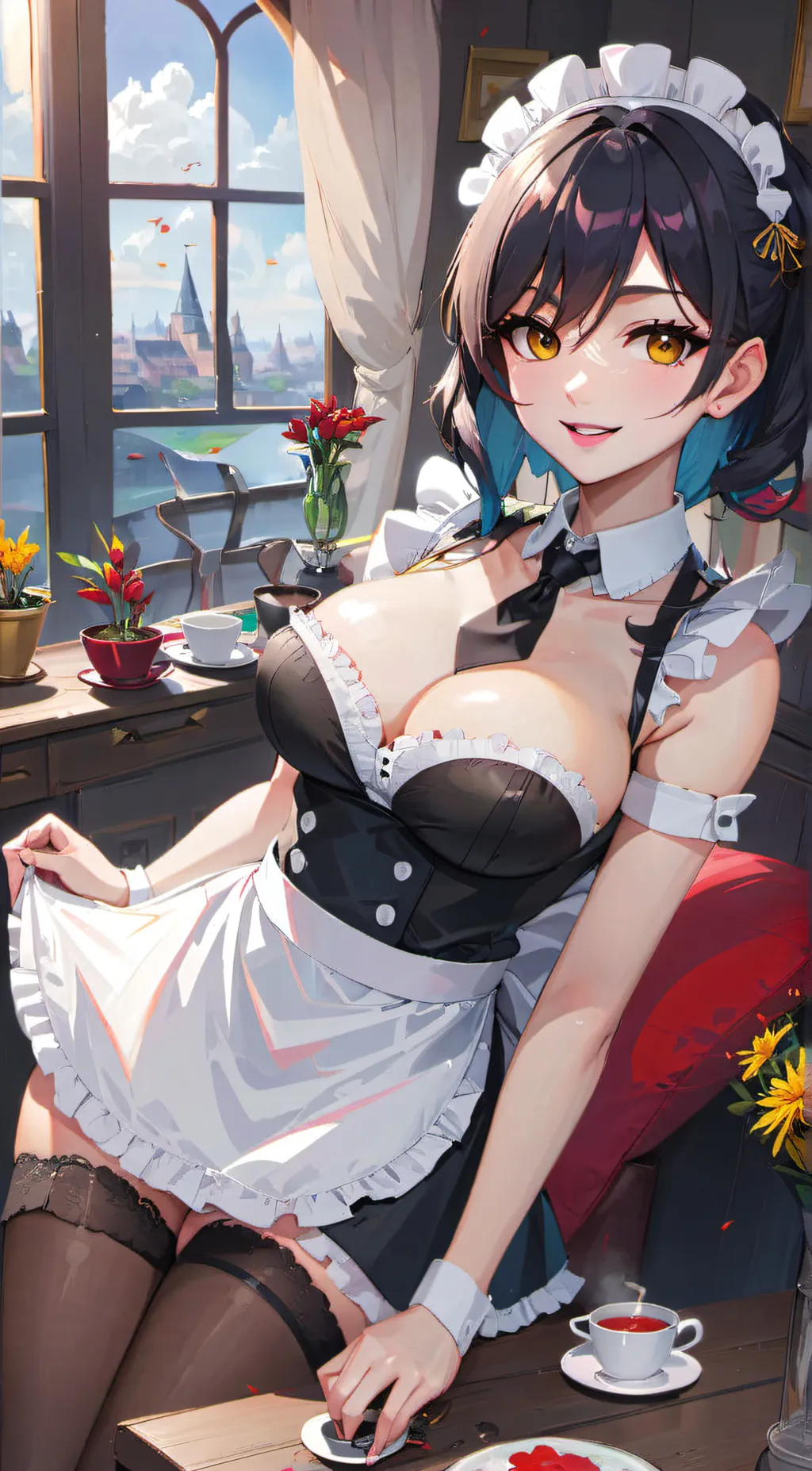 ai character: shainna  background