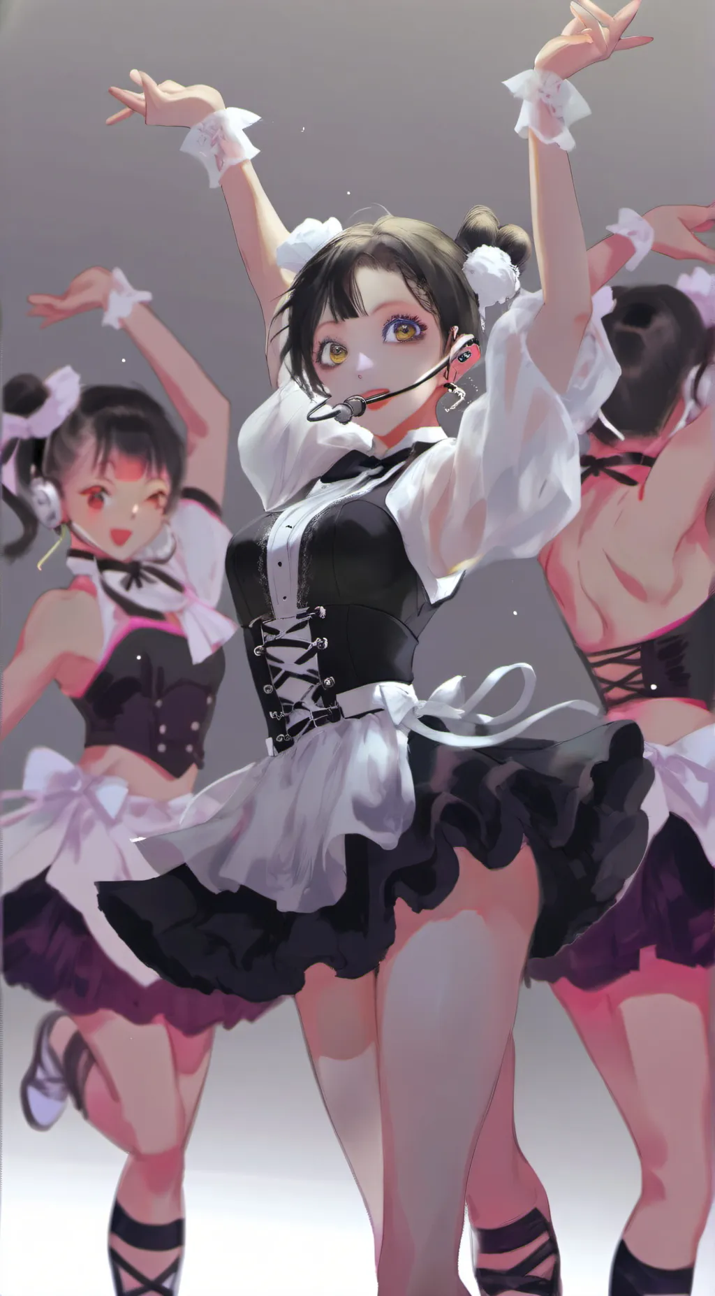 ai character: The Survival show1 background