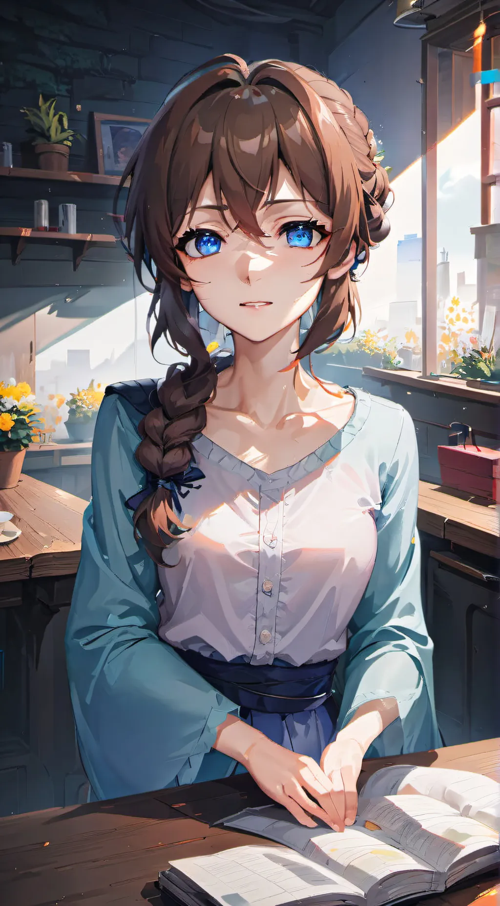 ai character: Claire background