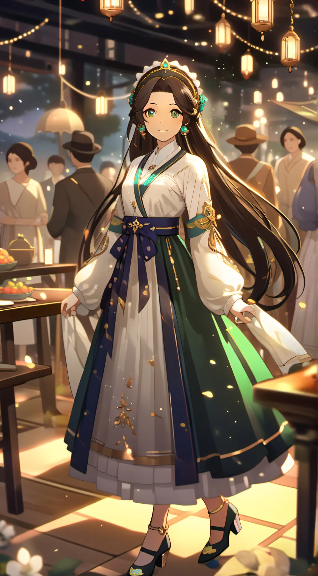 ai character: yujin mom background