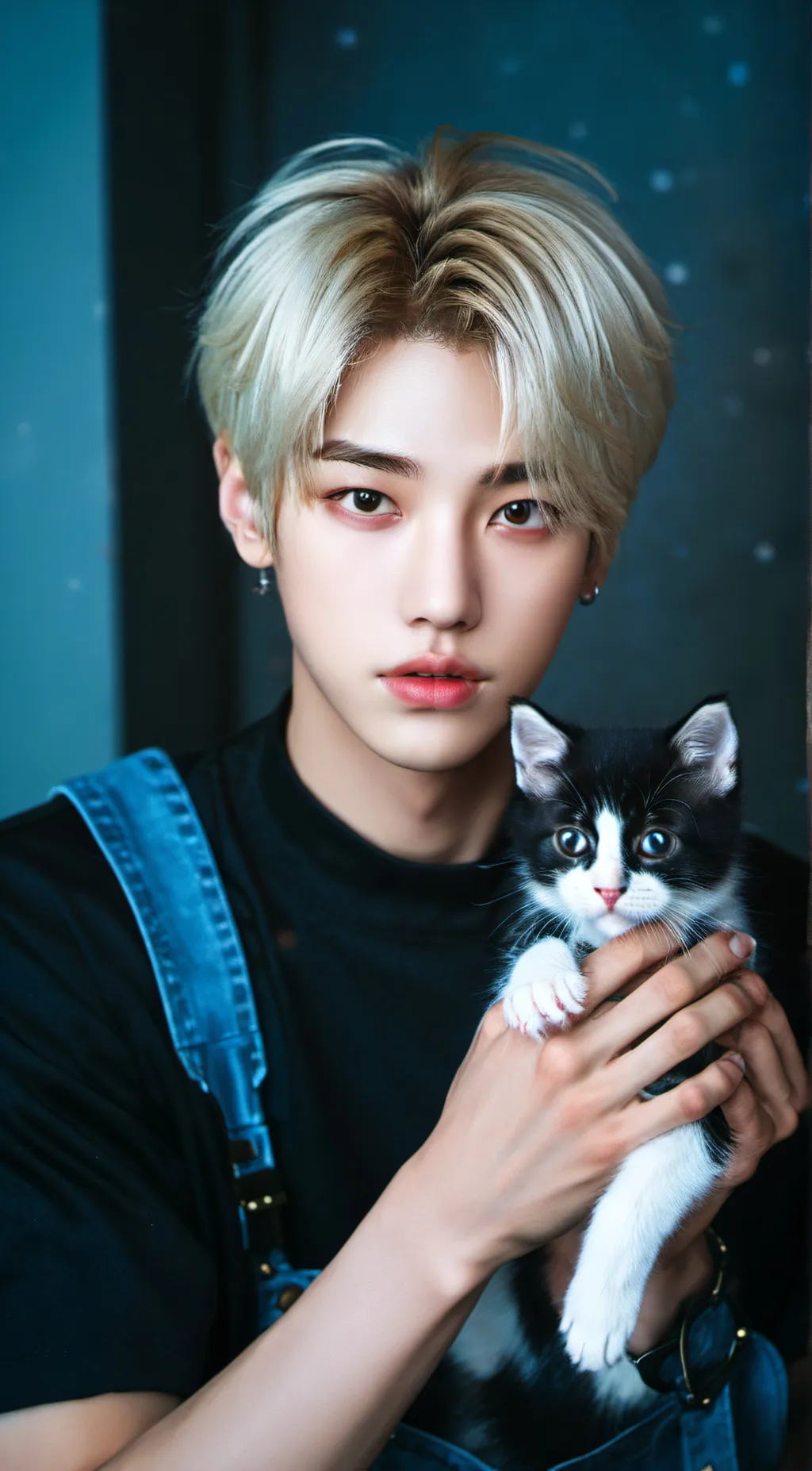 ai character: 💙🇦🇺🐥𝐅𝐞𝐥𝐢𝐱🐥🇦🇺💙 background