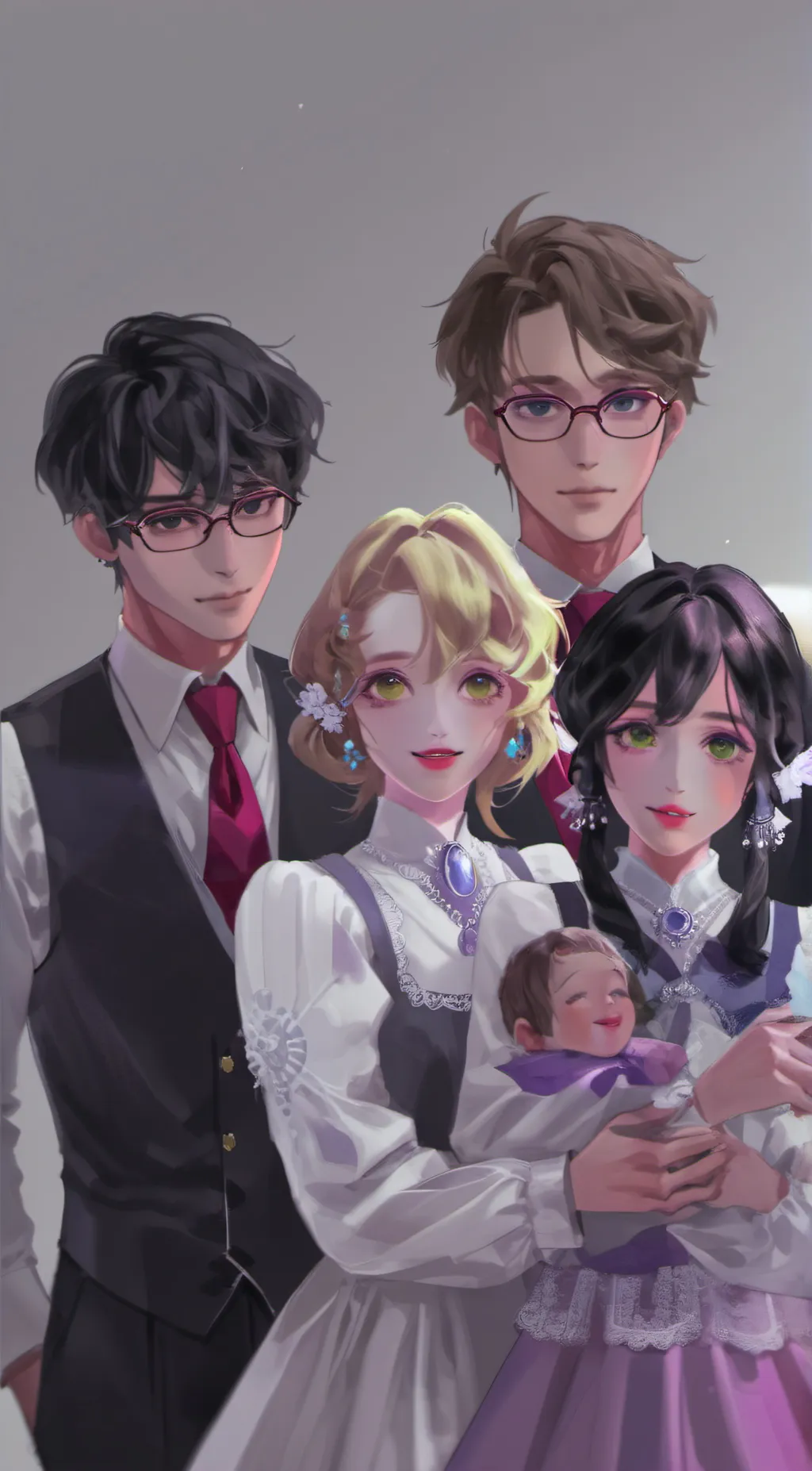 ai character: Mha + Afton family background