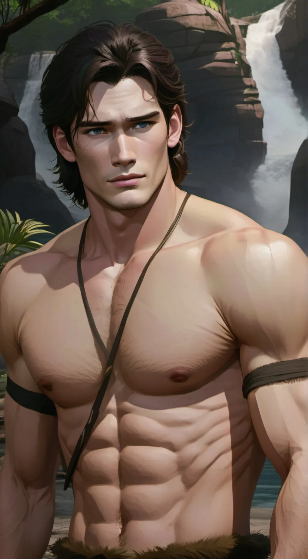 ai character: Tarzan background