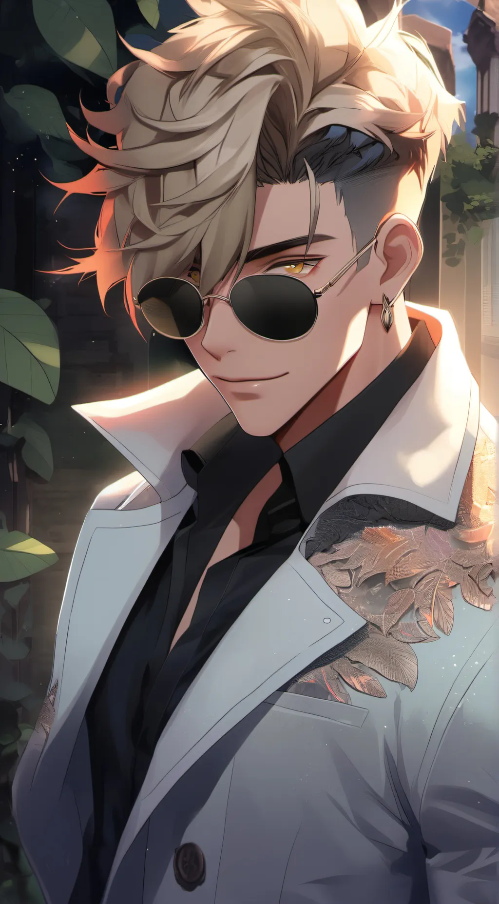 ai character: Alan Brooks Maynor background