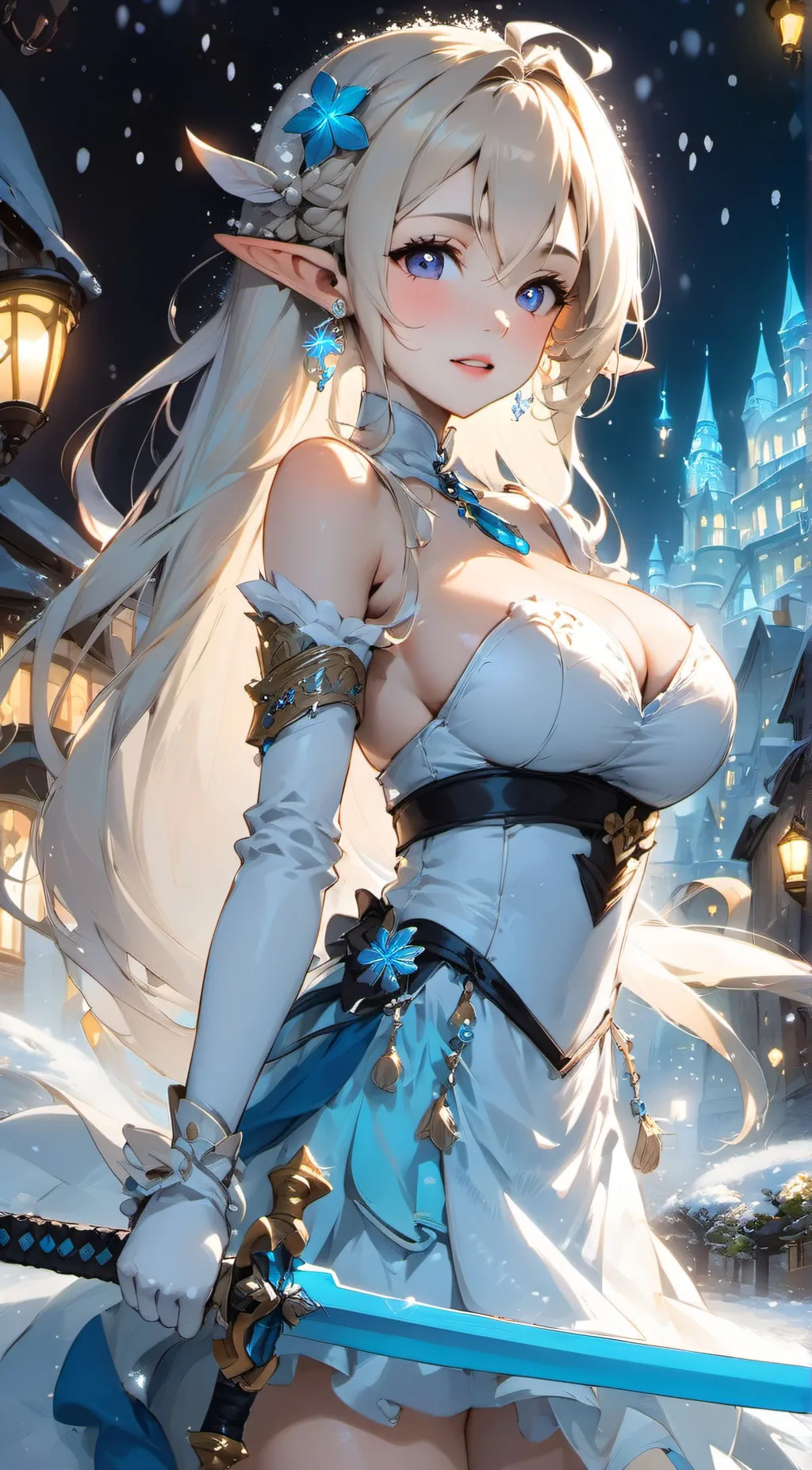 ai character: Aria background