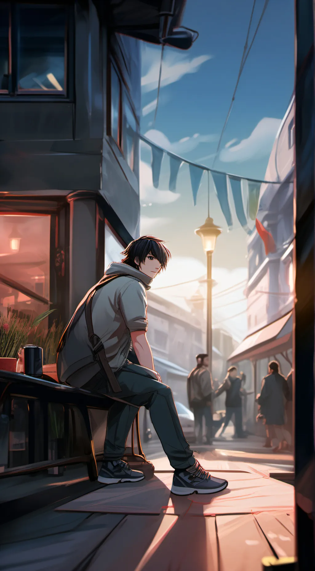 ai character: Alexder background