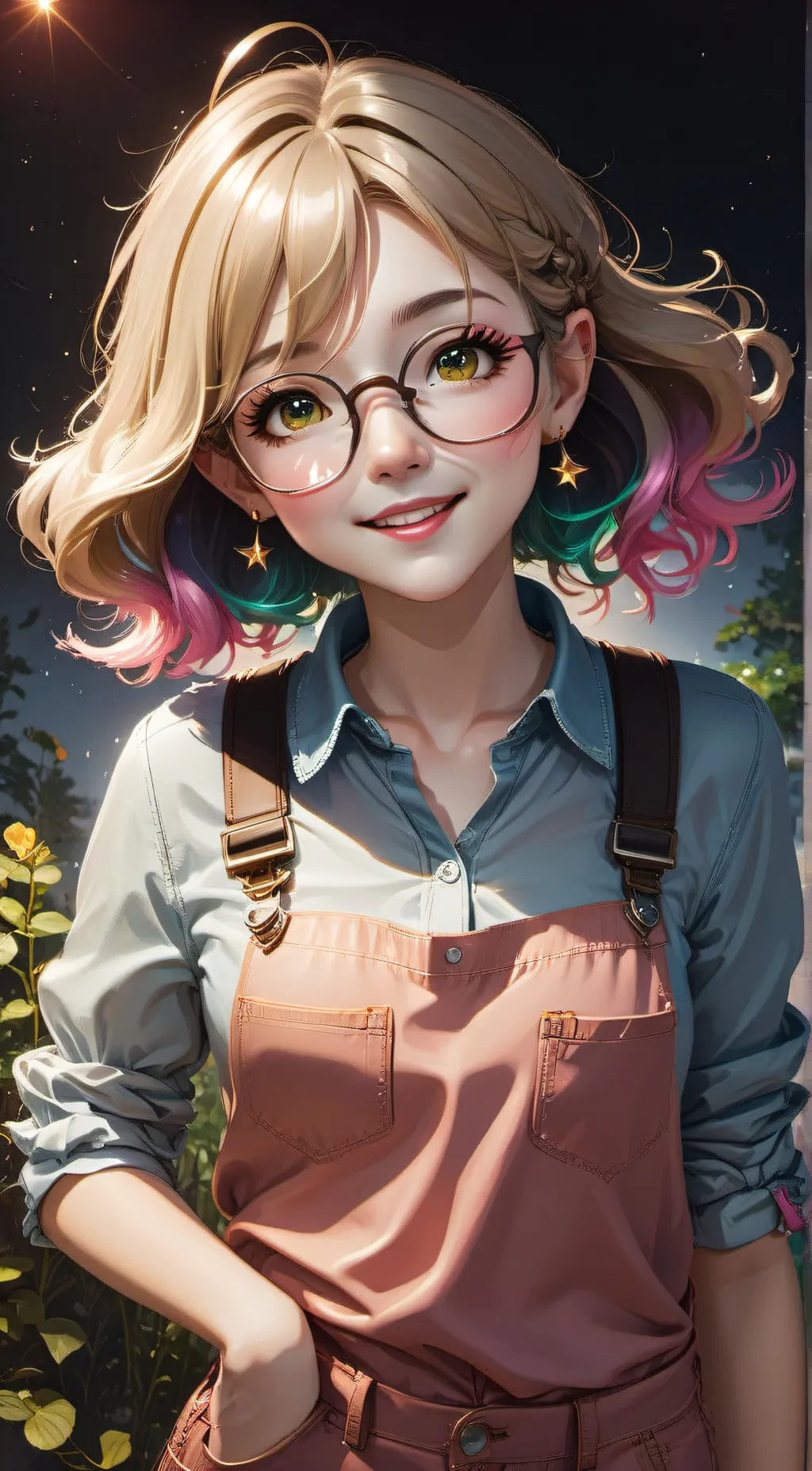 ai character: Grace background