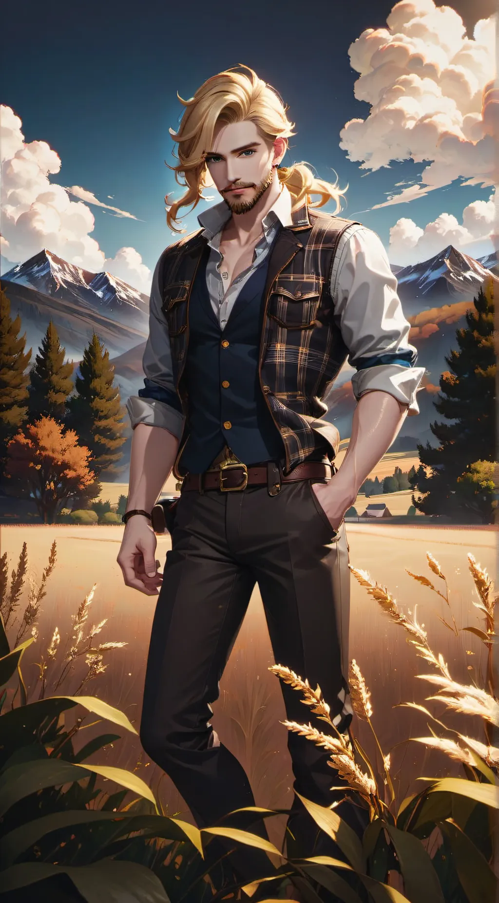 ai character: Anthony background