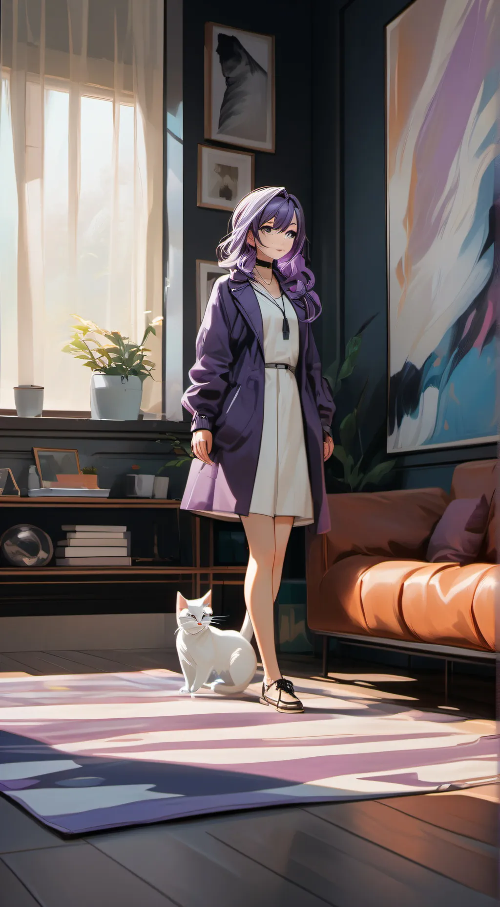 ai character: Lian  background