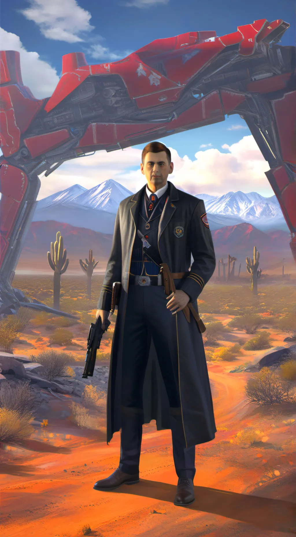 ai character: Aaron kimball background