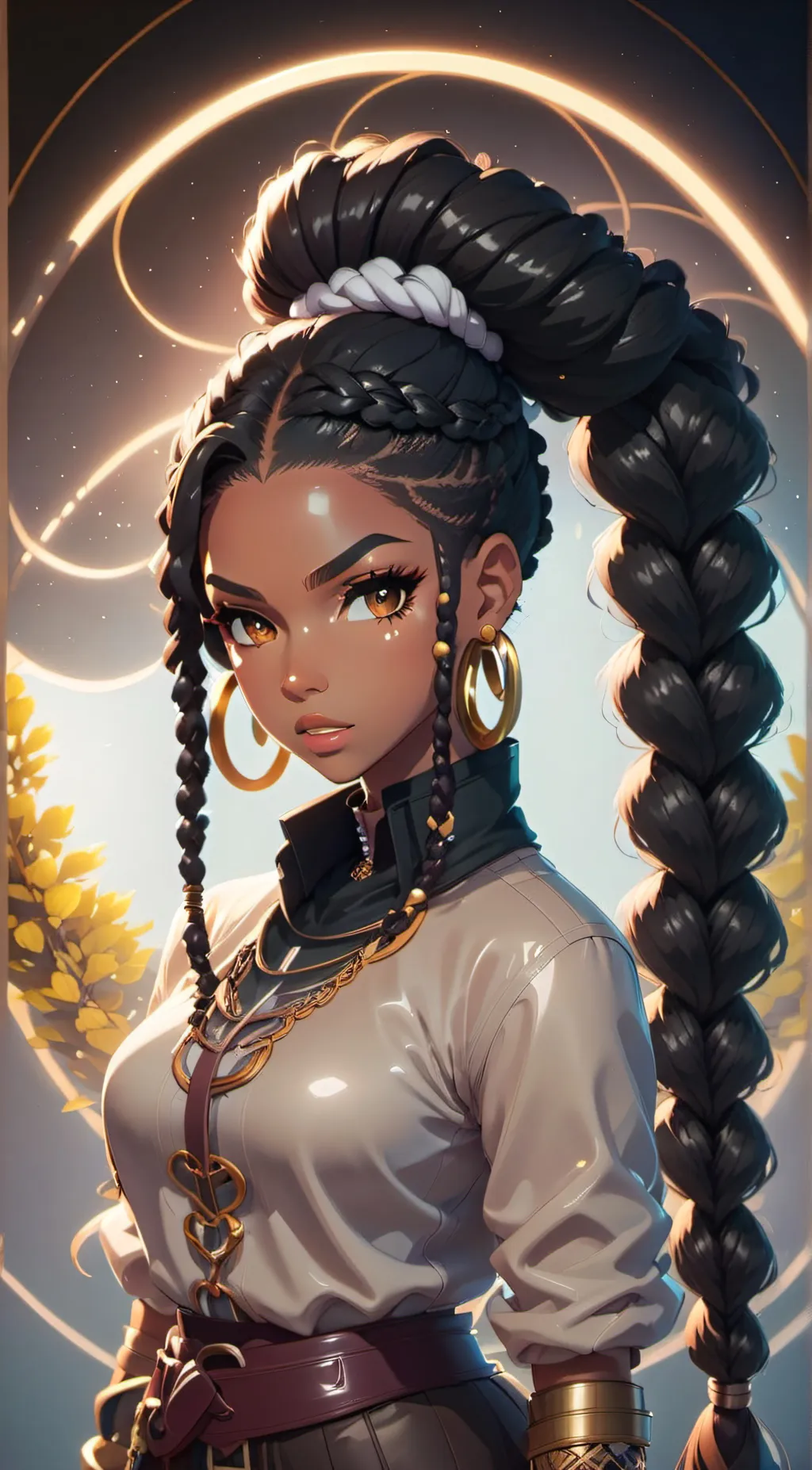 ai character: Hannah  background