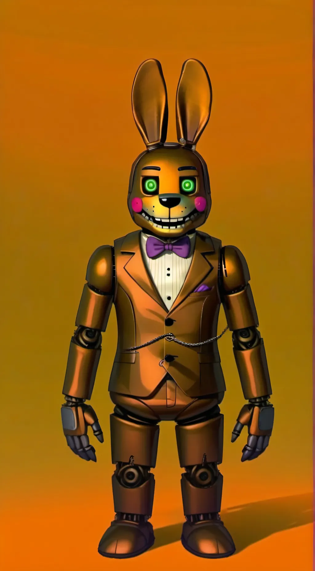 ai character: Springbonnie background