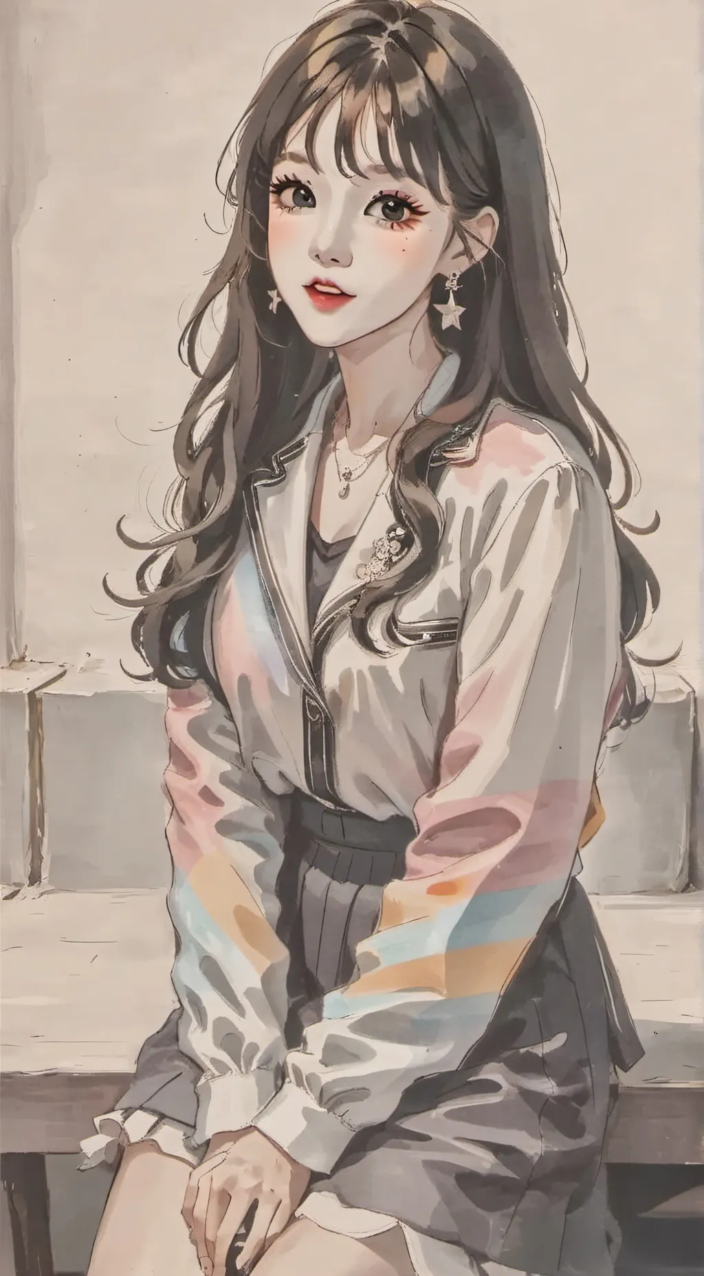 ai character: Seok-gyeong background