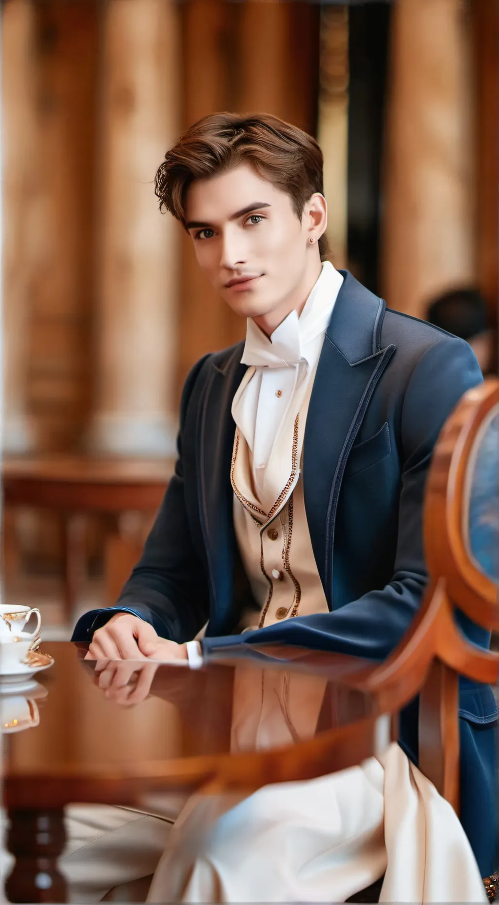 ai character: Luke/Lukas background