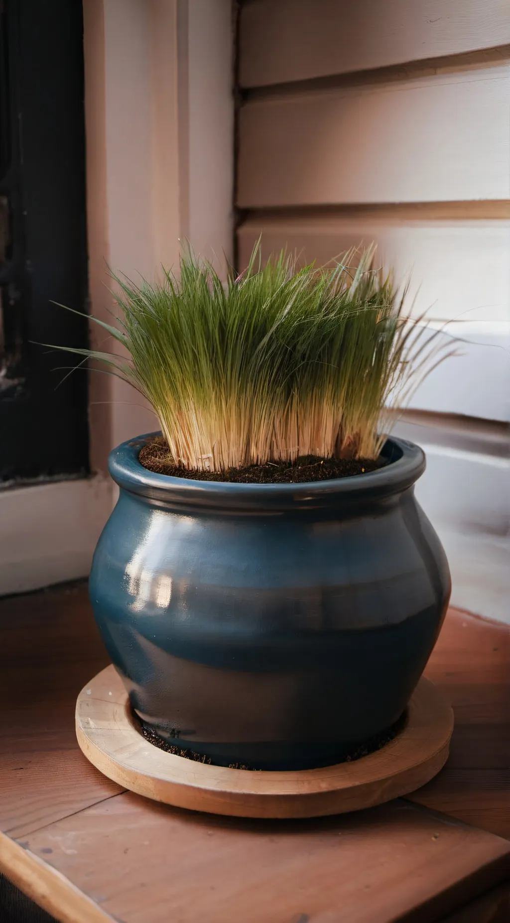 ai character: grass background