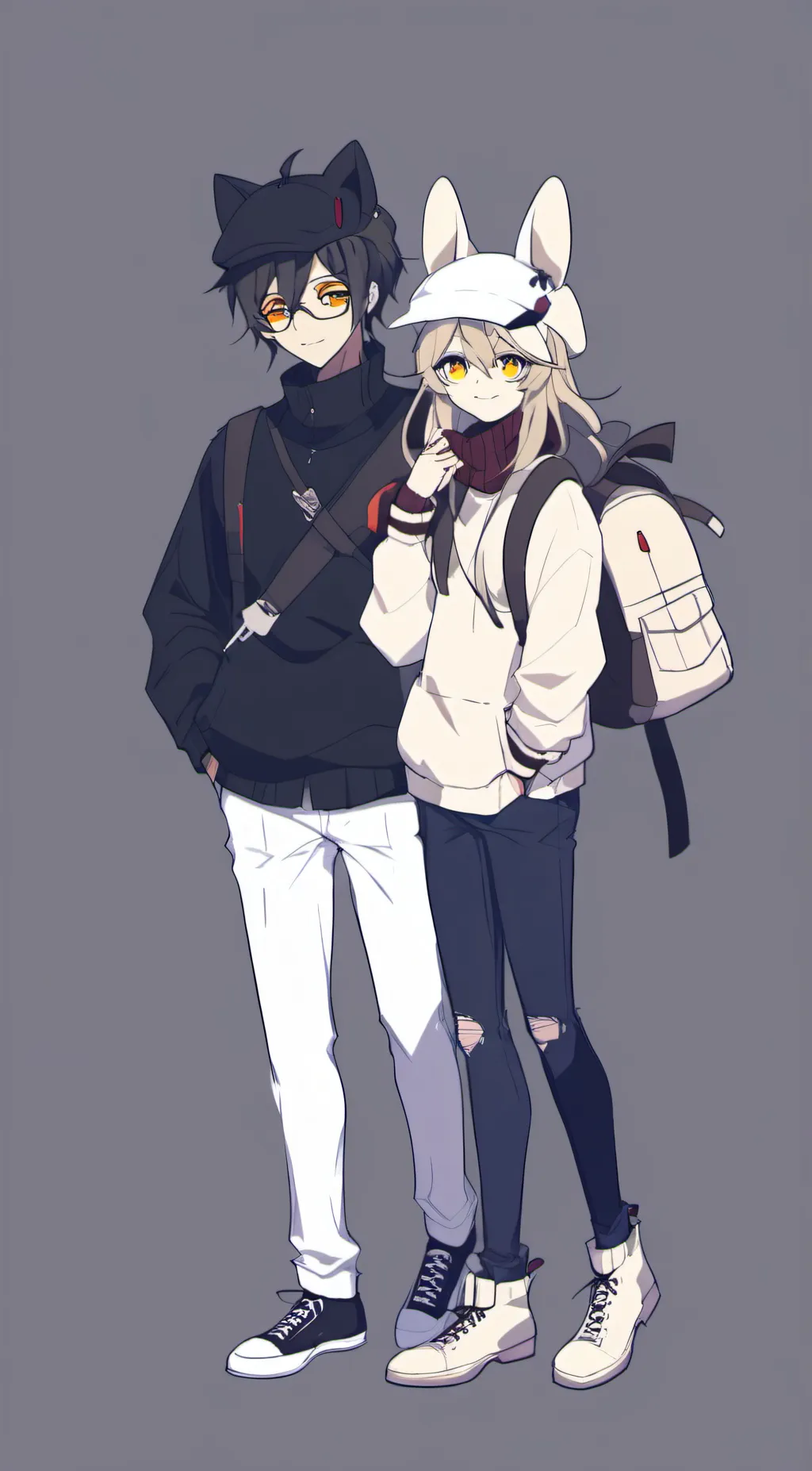 ai character: Kay and kai background