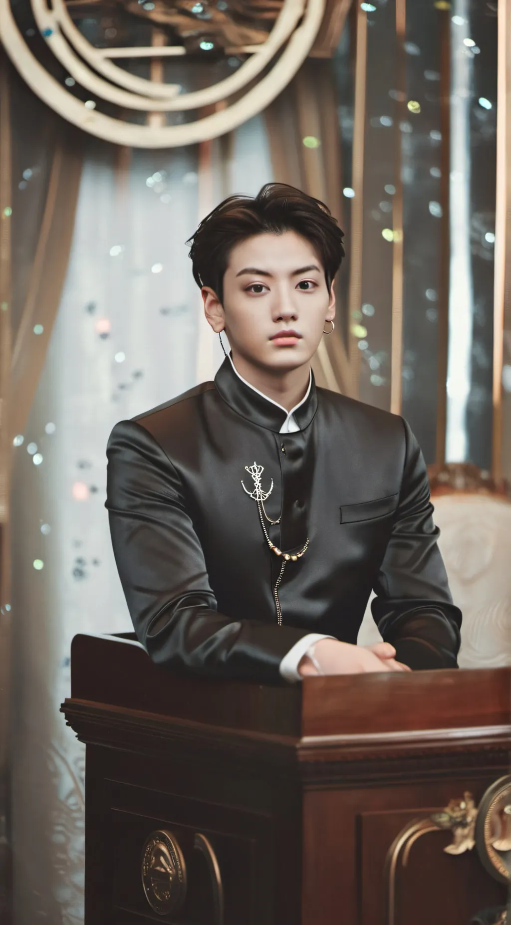 ai character: Jeon jungkook  background