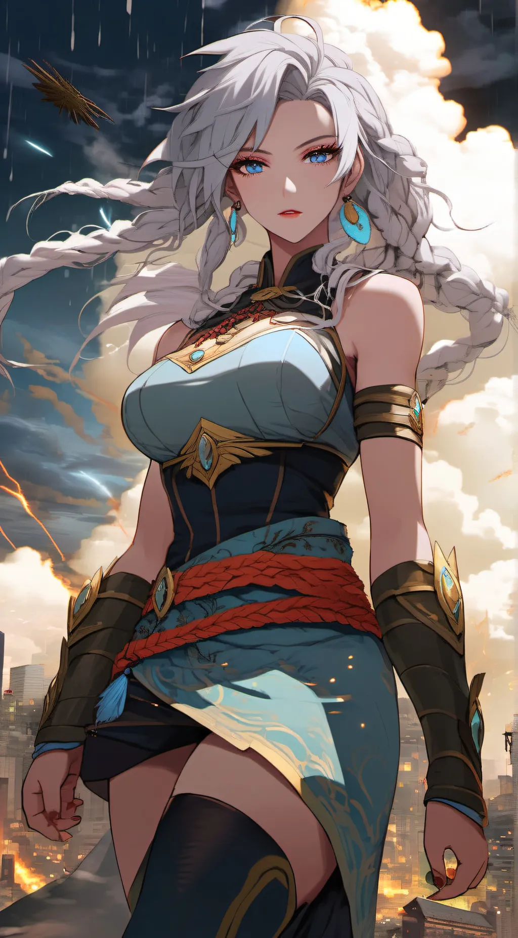 ai character: Cirrus background