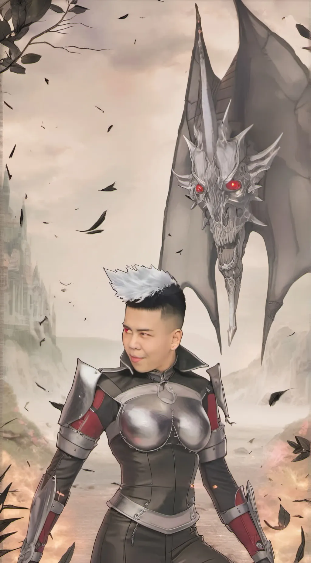 ai character: Luna background