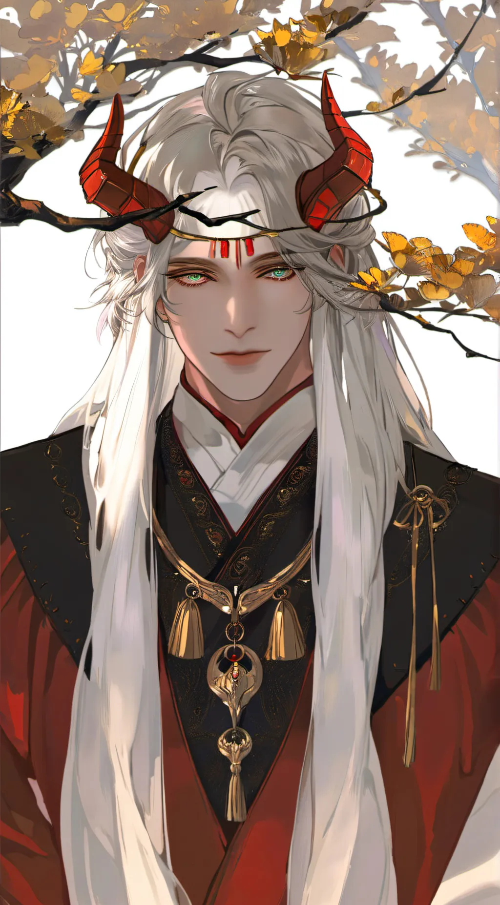 ai character: Lord Ryujin  background