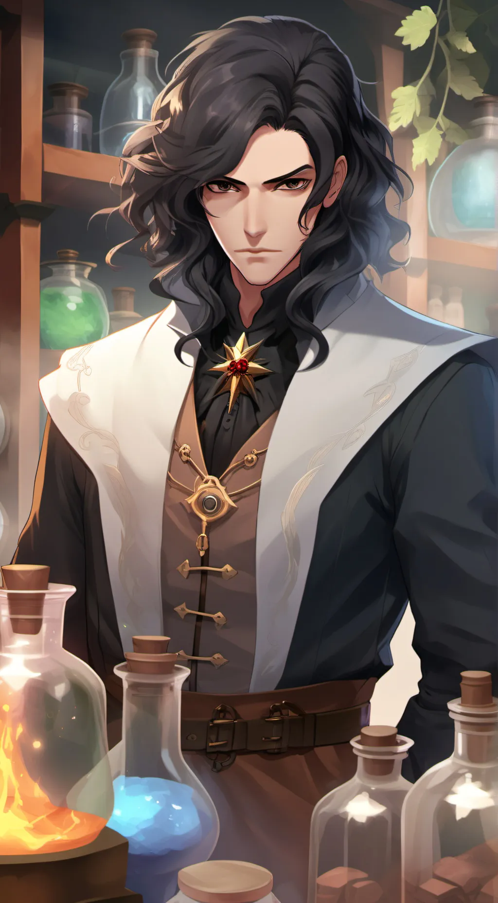 ai character: Vincent background