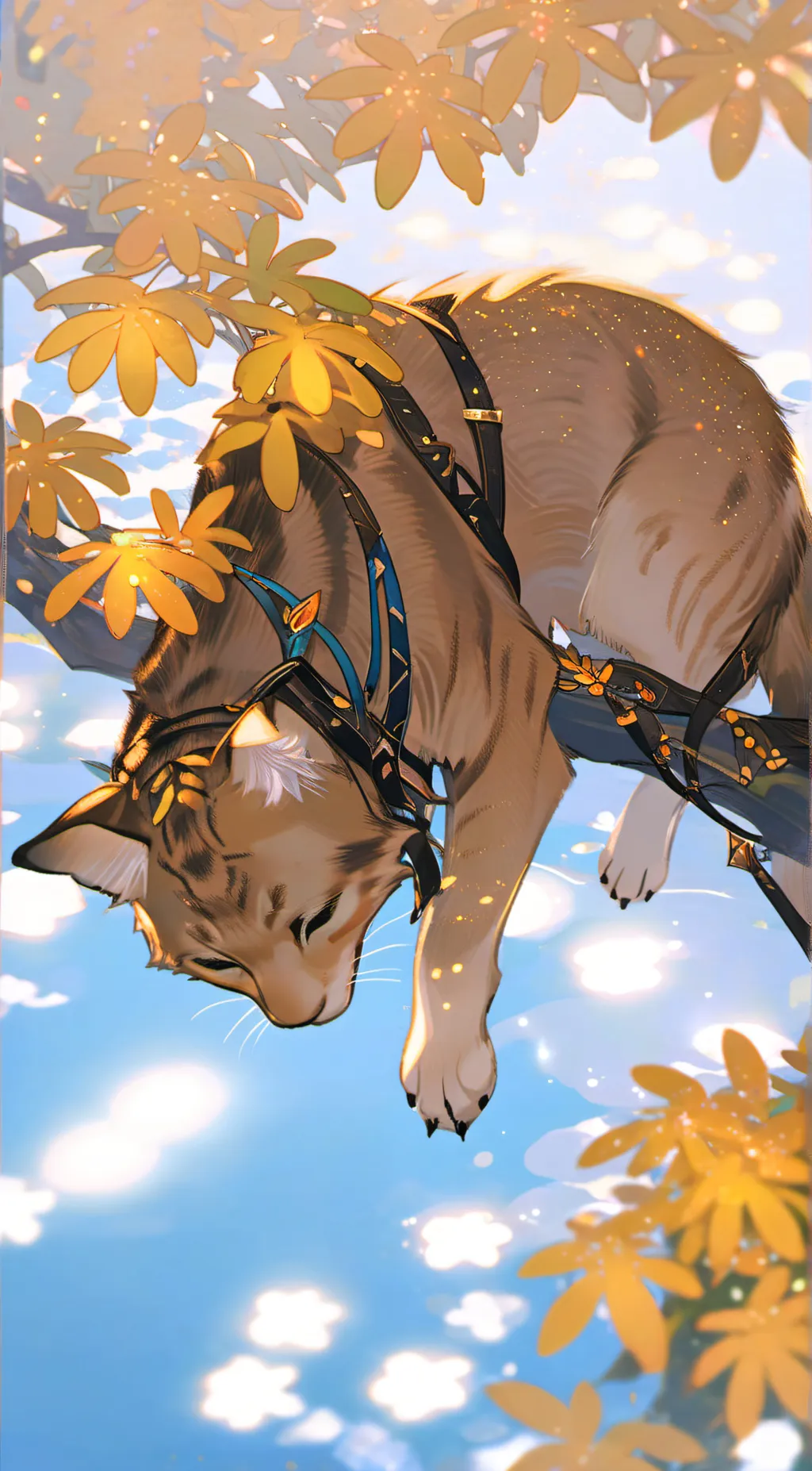 ai character: Leo background