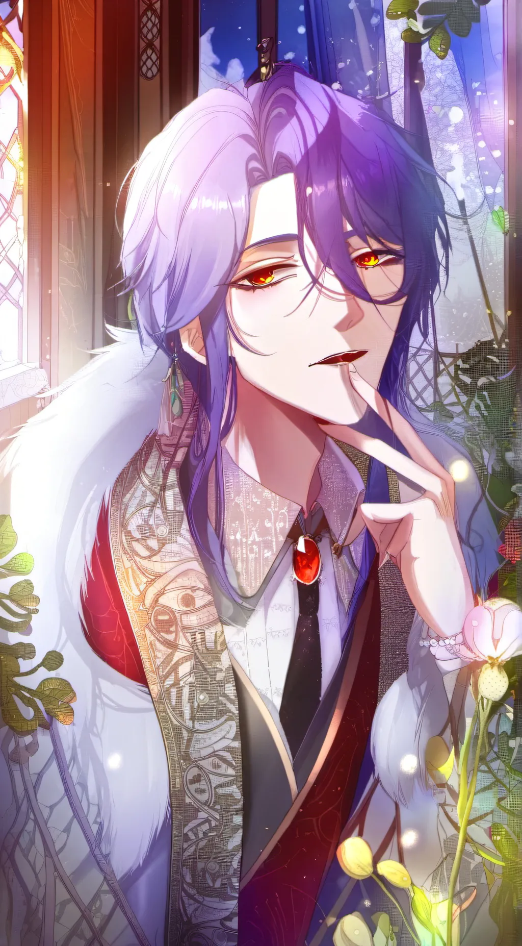 ai character: Rin background