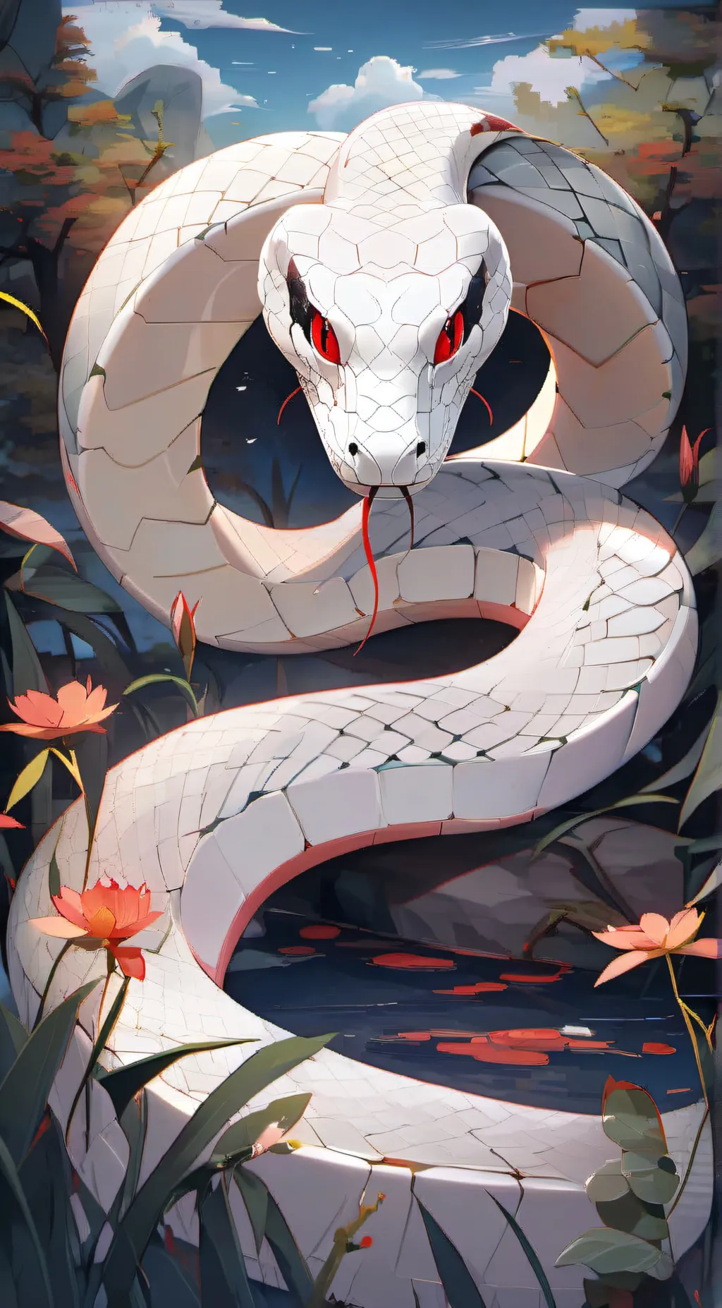ai character: ~the white snake~ background