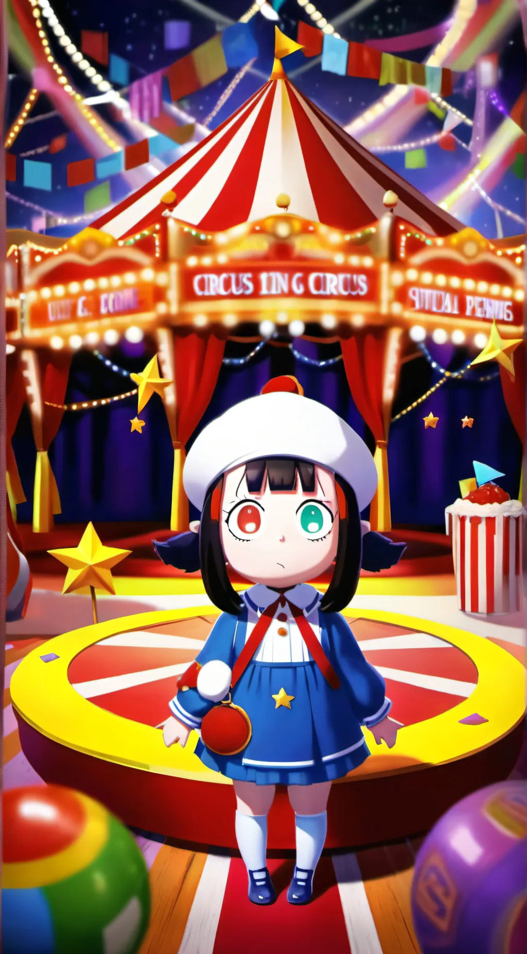 ai character: Pomni background