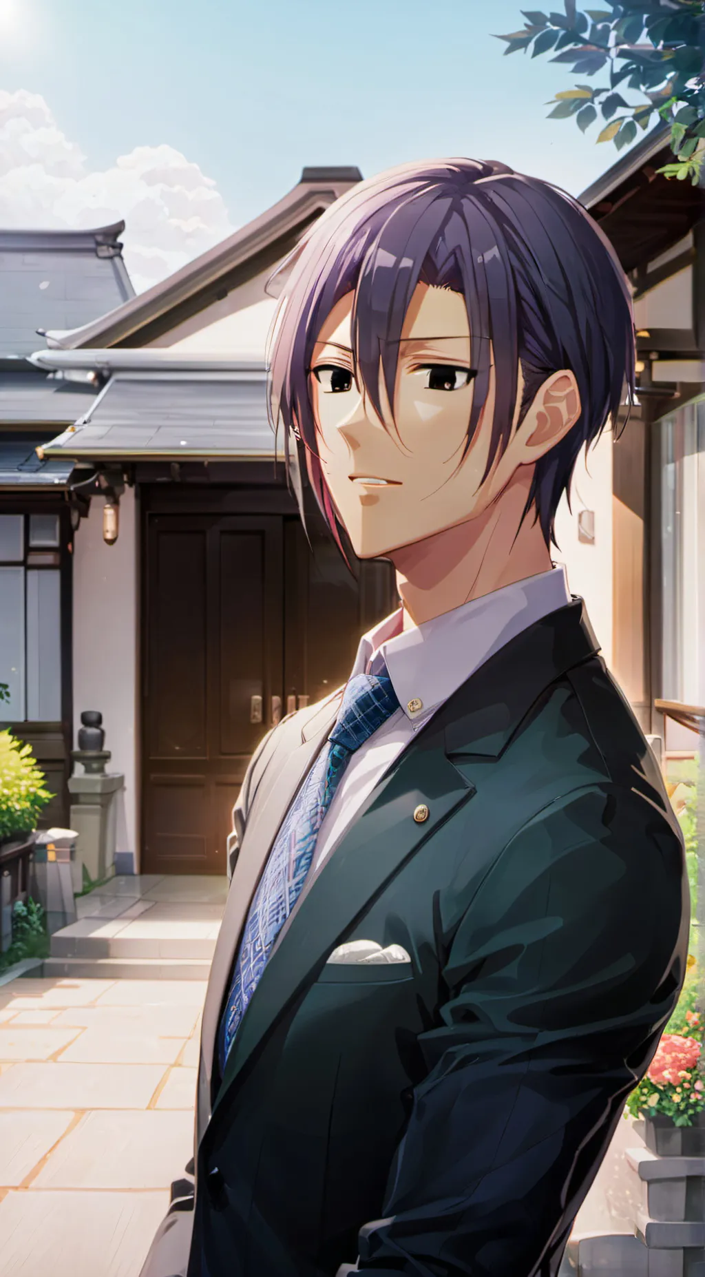 ai character: Hatori Sohma background