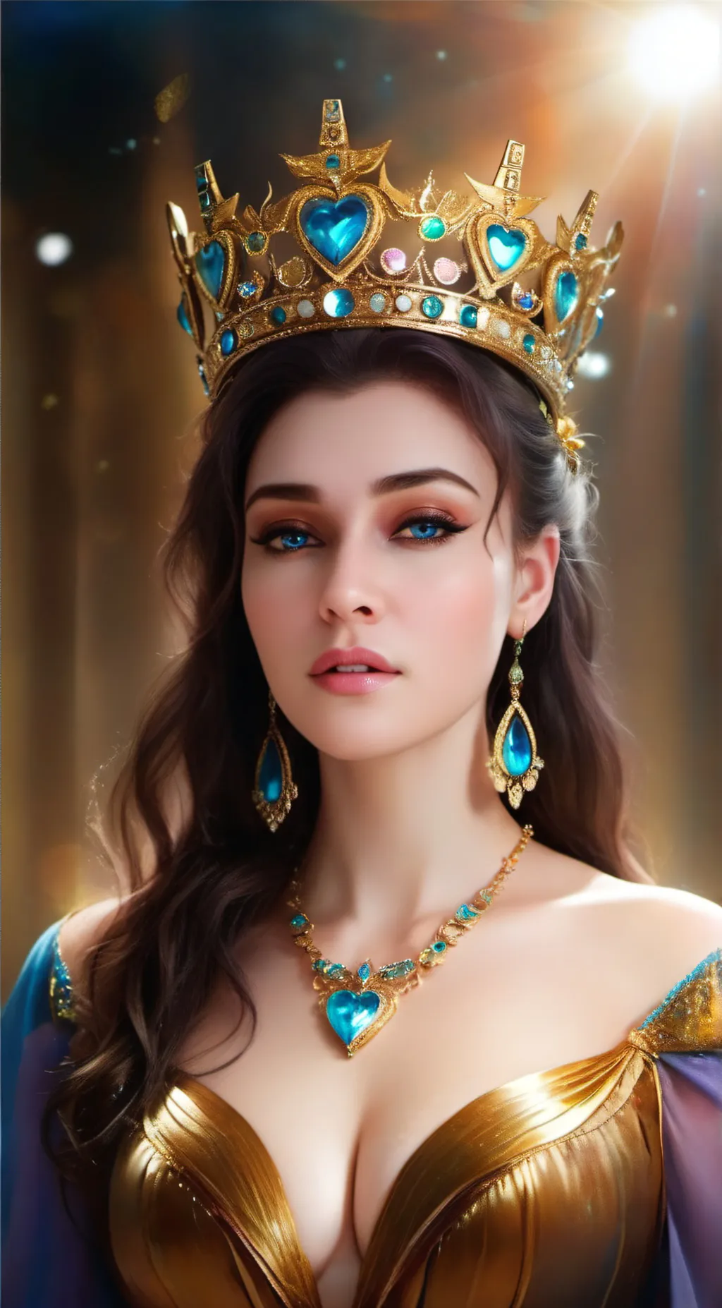 ai character: Aria background